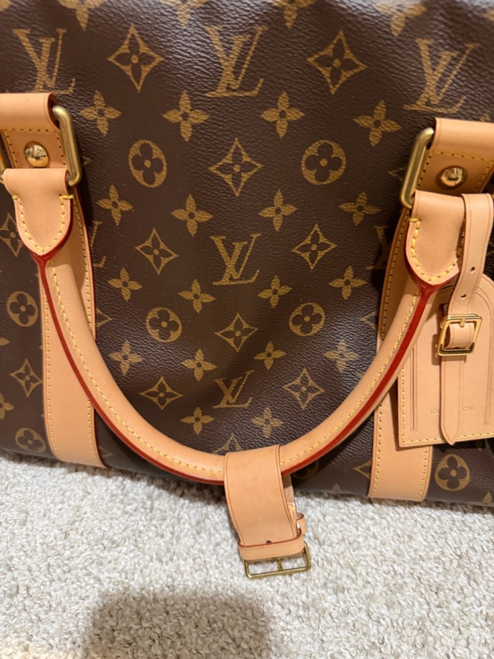 Louis Vuitton Monogram carryall bag - Picture 6 of 11